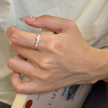 Butterfly Waltz Ring Set