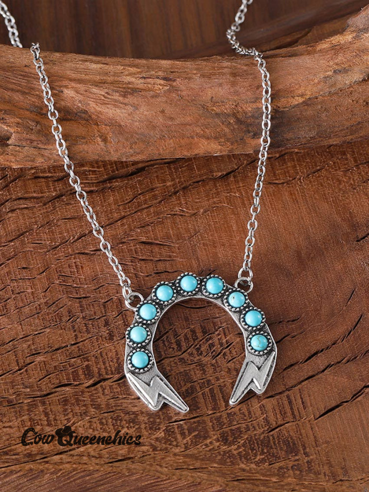 Lightning Turquoise Necklace
