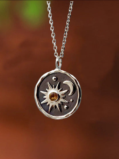 Sun Moon Necklace
