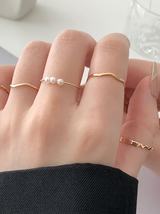 Simple Geometric Rings