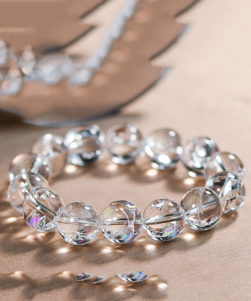 Nude Crystal Cozy Chain Bracelet