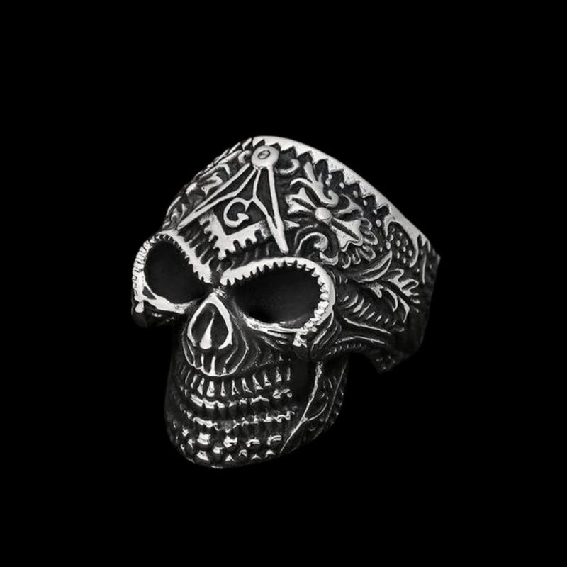 Calavera Skull Ring