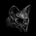 Calvarium Cat Skull Ring