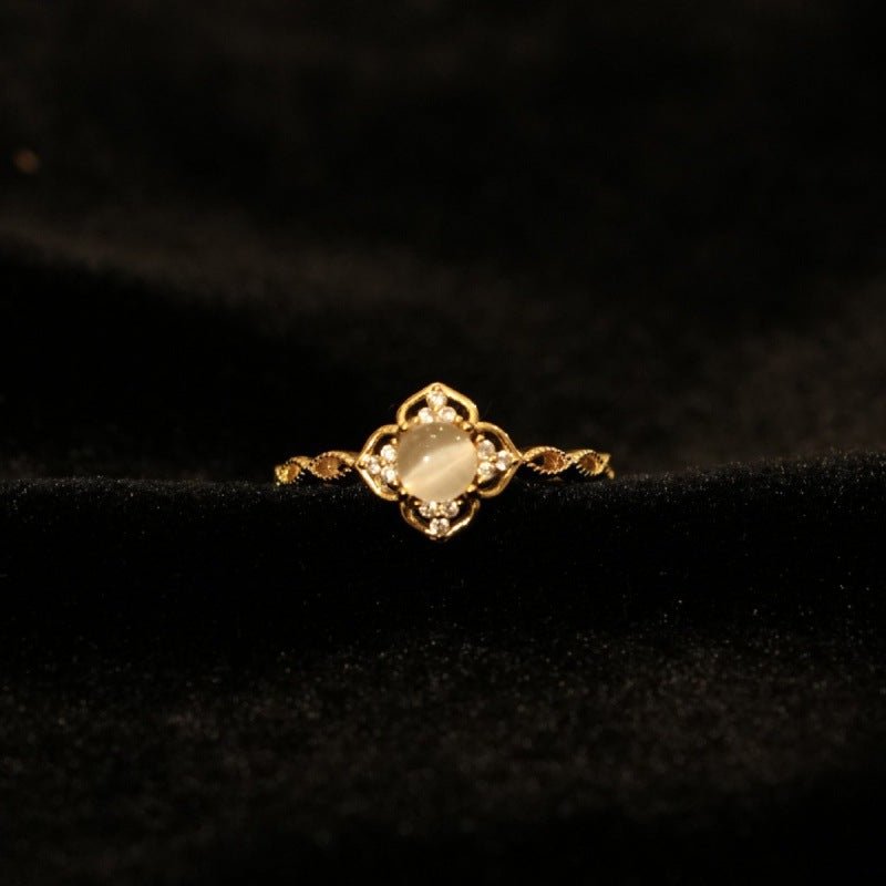 Cat's Eye Opal Ring