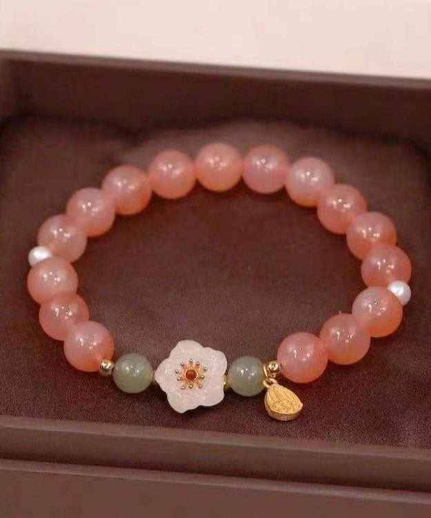 Colorblock Beading Charm Bracelet