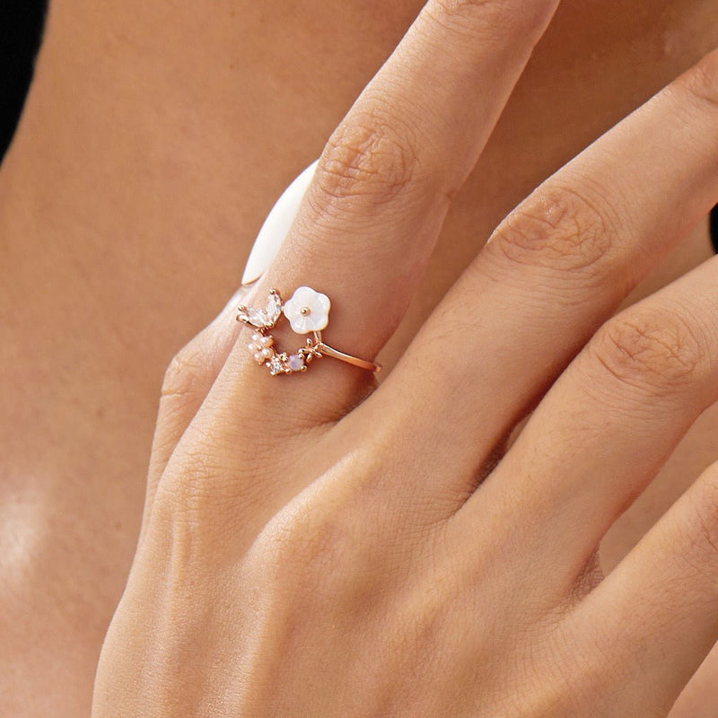 Charlee Cherry Blossom Ring