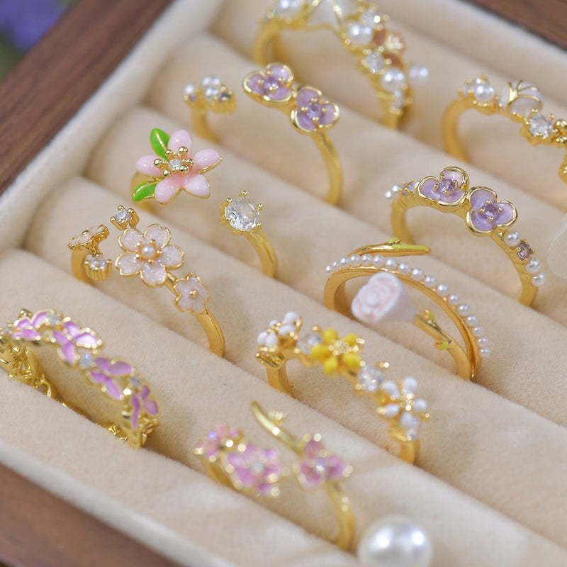 Suki Cherry Blossom Ring