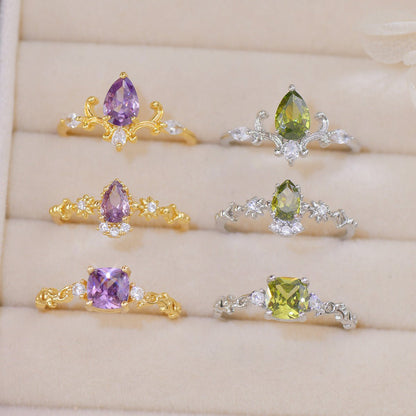 Chiara Amethyst Ring
