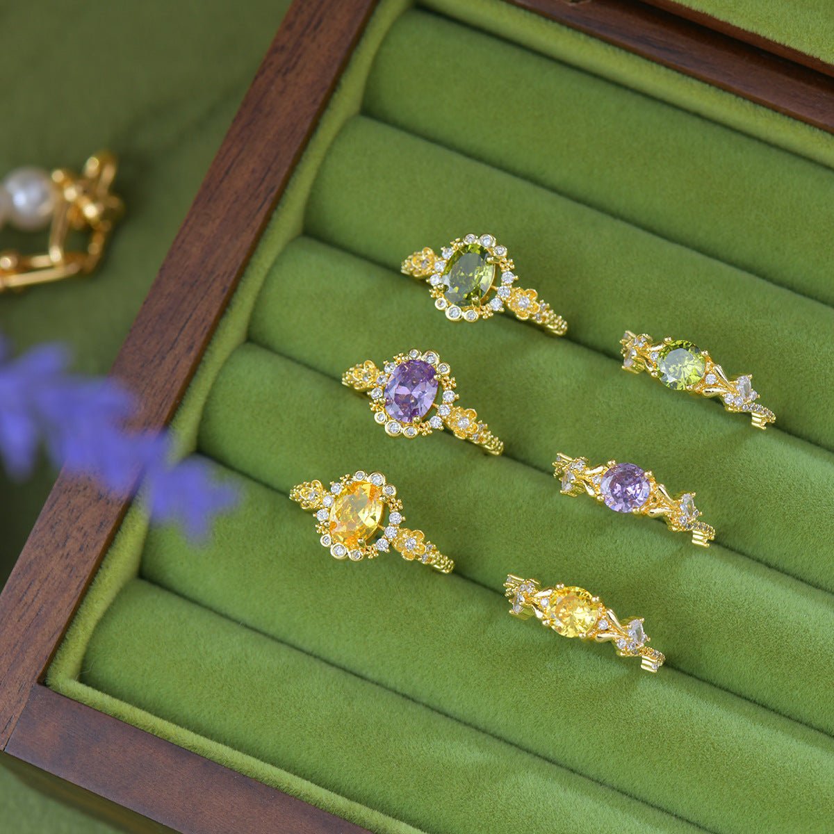 Citrine Bloom Ring
