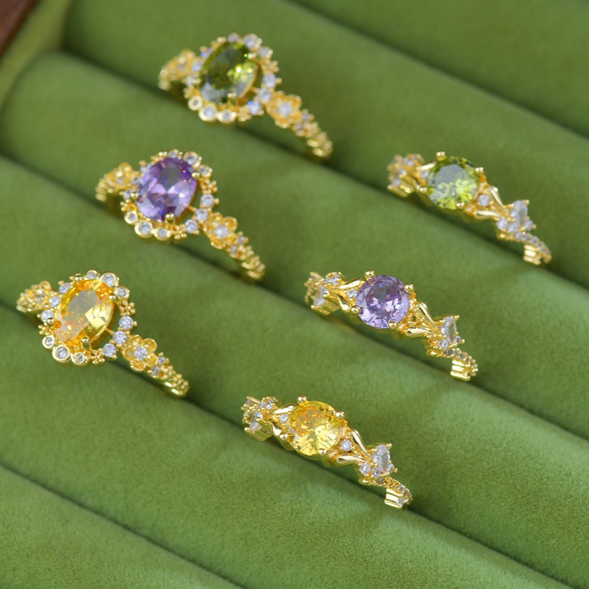 Citrine Bloom Ring