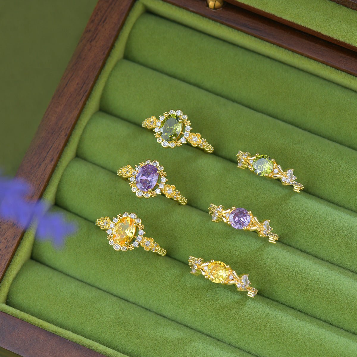 Citrine Bloom Ring
