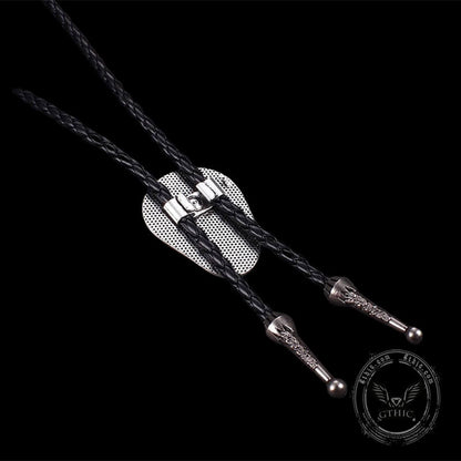 Classic Turquoise Western Cowboy Bolo Tie