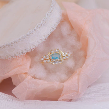 Arielle Azure Ring