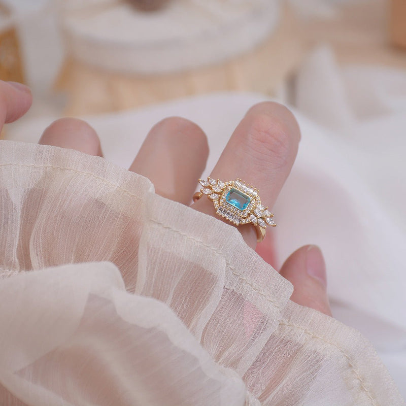 Arielle Azure Ring