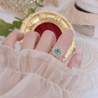 Marilyn Blue Gemstone Ring