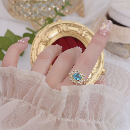 Marilyn Blue Gemstone Ring