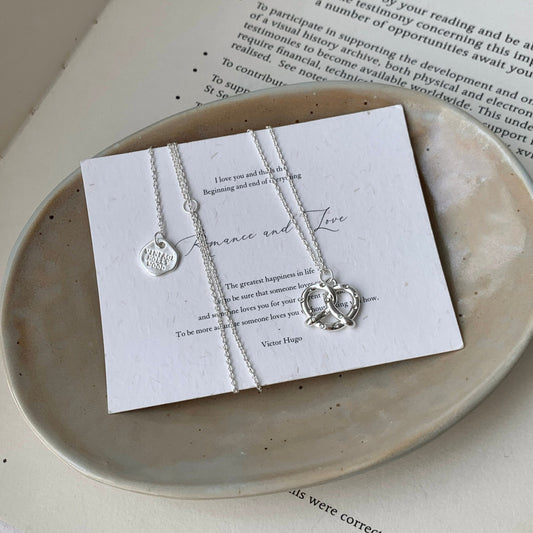 [] Pretzel Necklace