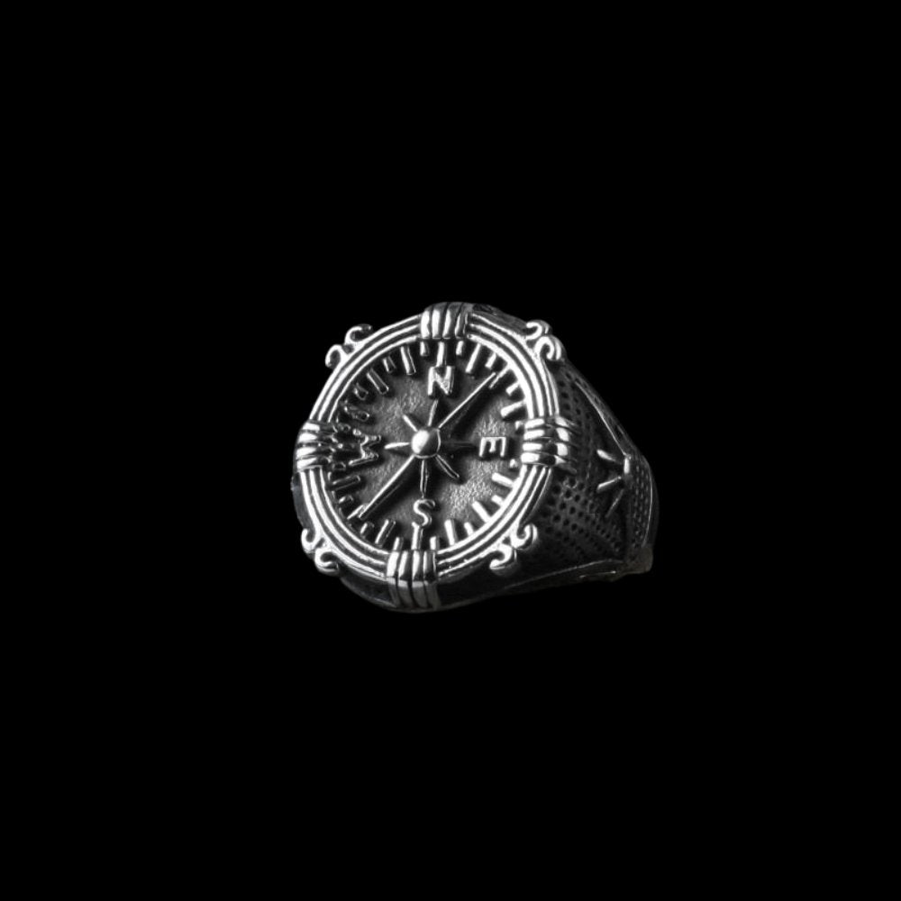 Compass Wheel Ring