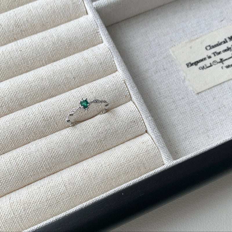 [sample ] Constance Emerald Ring