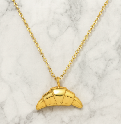 Croissant Pendant Necklace