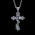 Cross Serpent Pendant