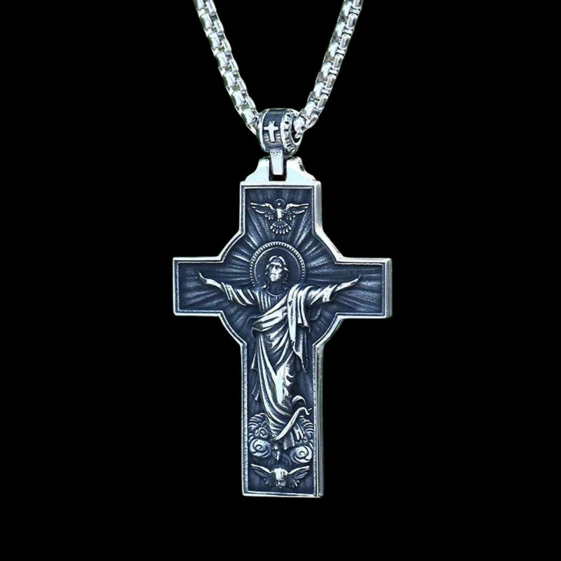 Crucifixion of Jesus Christ Cross Pendant