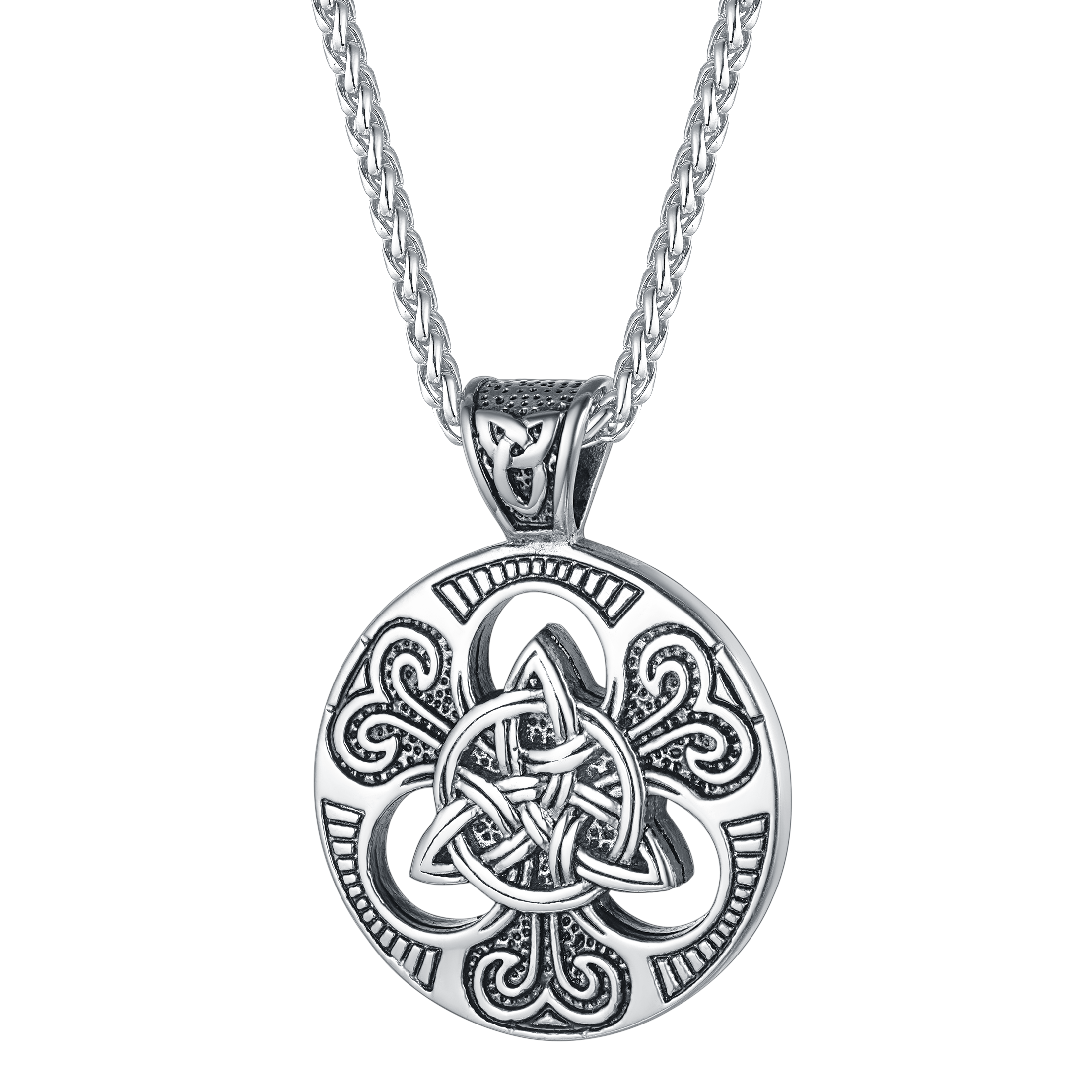 Celtic Knot Necklace Amulet Pendant for