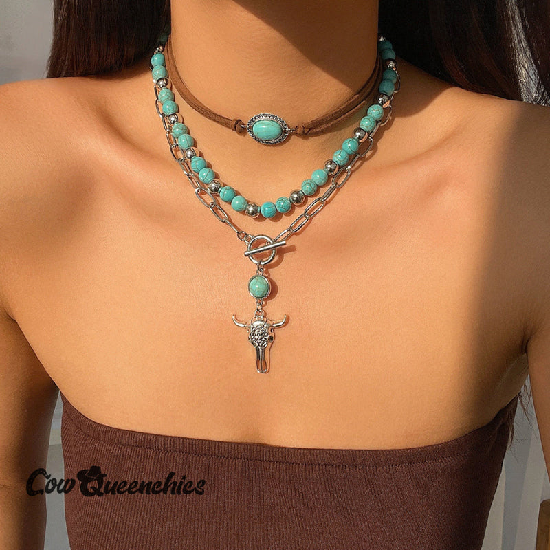 Multi Layered Necklace Set