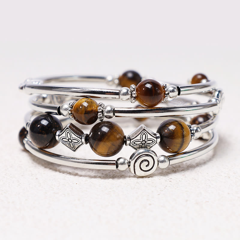 Turquoise Balance Bracelet With Multi-stone Chakra Healing Beads