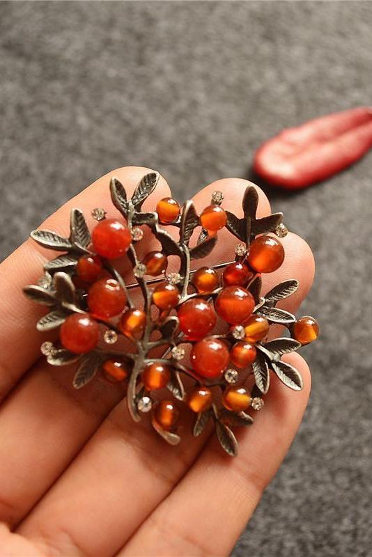 Pattern Tree Alloy Long Necklace