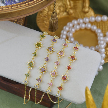 Daphne Bracelet in Red