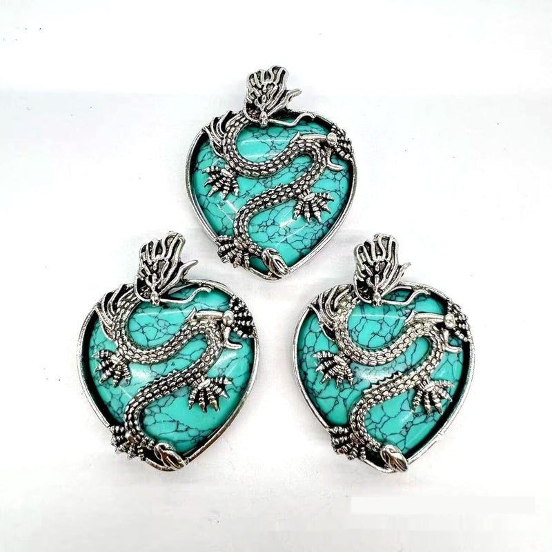 Heart of the Dragon's Embrace Necklace