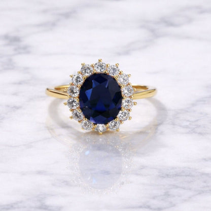 "heritage" Deep Blue Gemstone Ring
