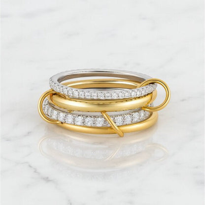 “amari” 18k Ring Stack (sizeup)