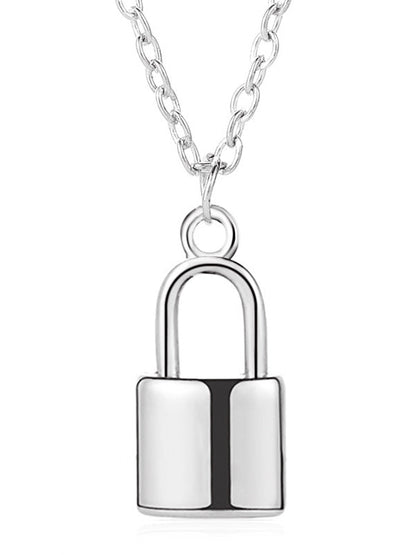 Simple Lock Necklace