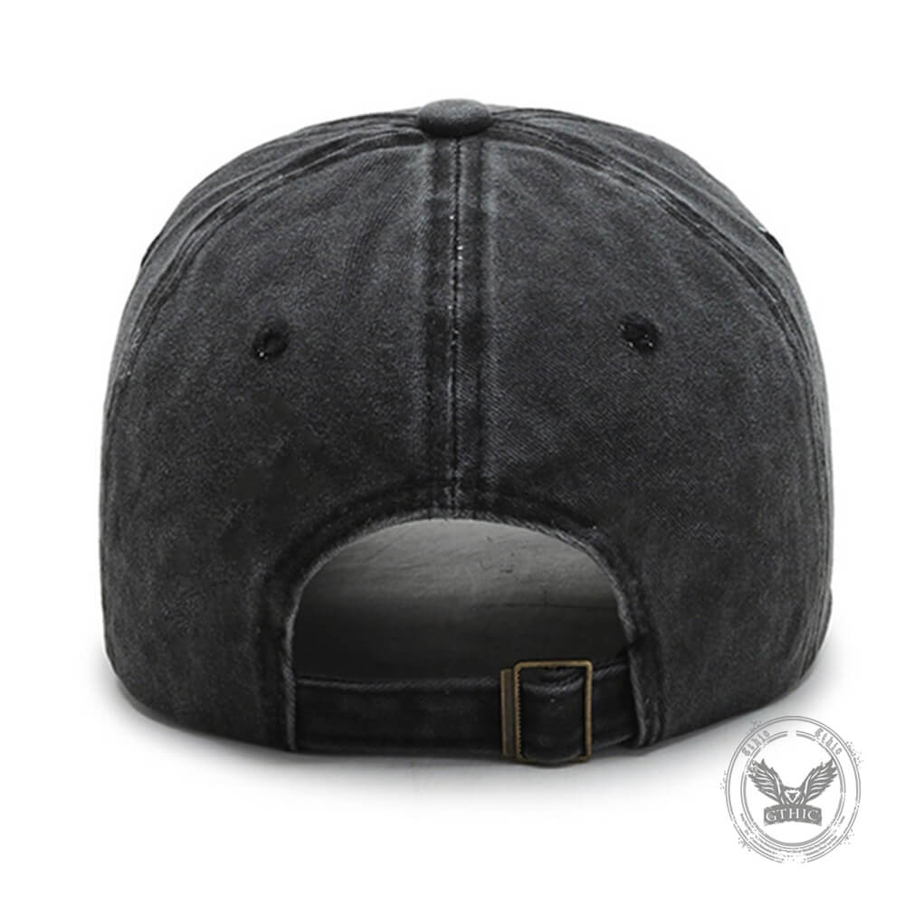 My Bitch Got Autistic Washed Baseball Cap