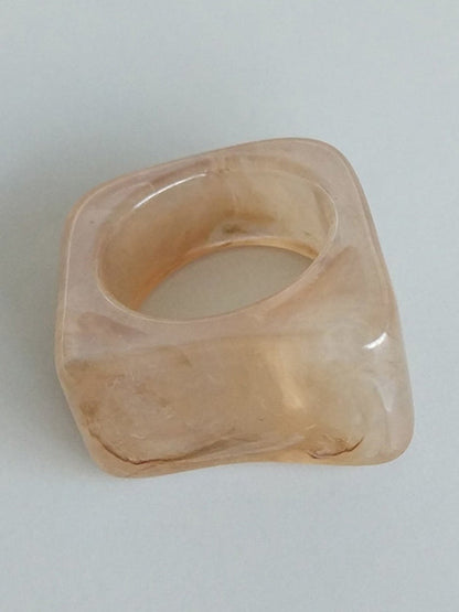 Stylish 7 Colors Irregular Geometry Ring