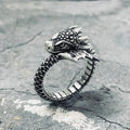 Domineering Dragon Sterling Silver Ring
