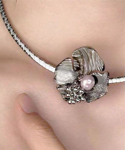 Loose Silk Stainless Steel Choker