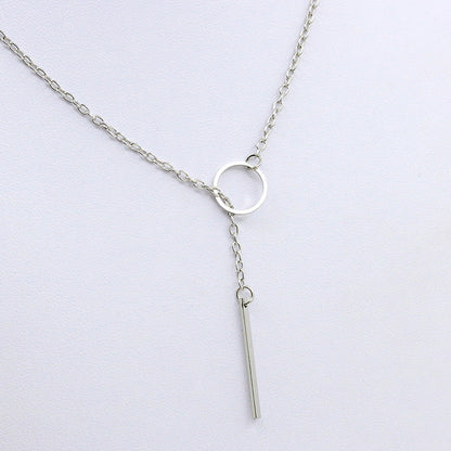 Street Geometric Patchwork Necklaces