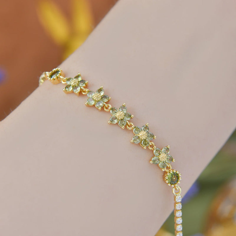 Elaria Bracelet in Green
