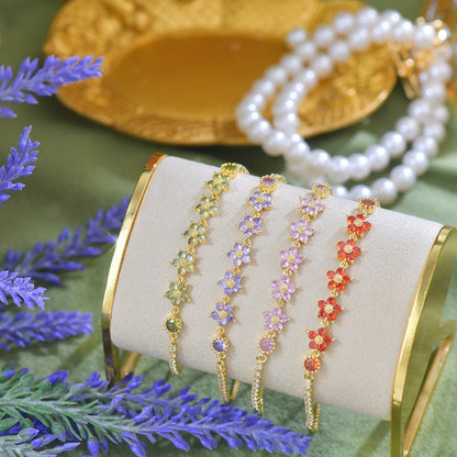 Elaria Bracelet in Pink