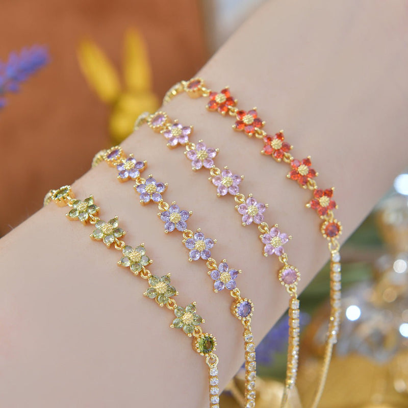 Elaria Bracelet in Purple