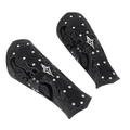 Adjustable Gothic Bracelet With Lace Details