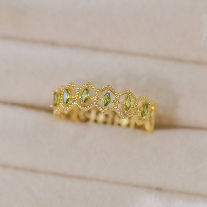 Elowen Marquise Band Ring