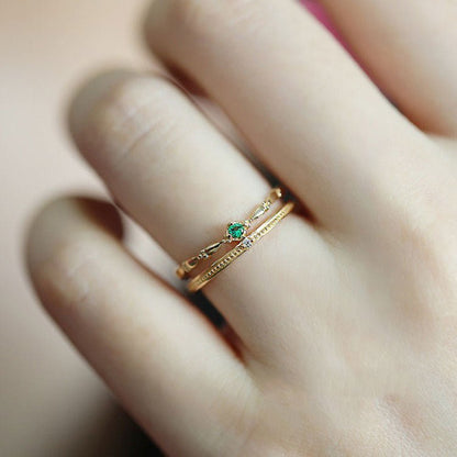 [] Lilian Emerald Ring
