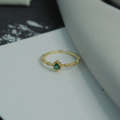 Diana Emerald Ring