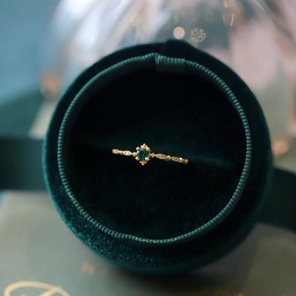 Diana Emerald Ring