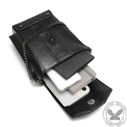 Evil Eye Pu Leather Gothic Bag