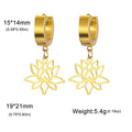 Lotus Radiance Bloom Earrings